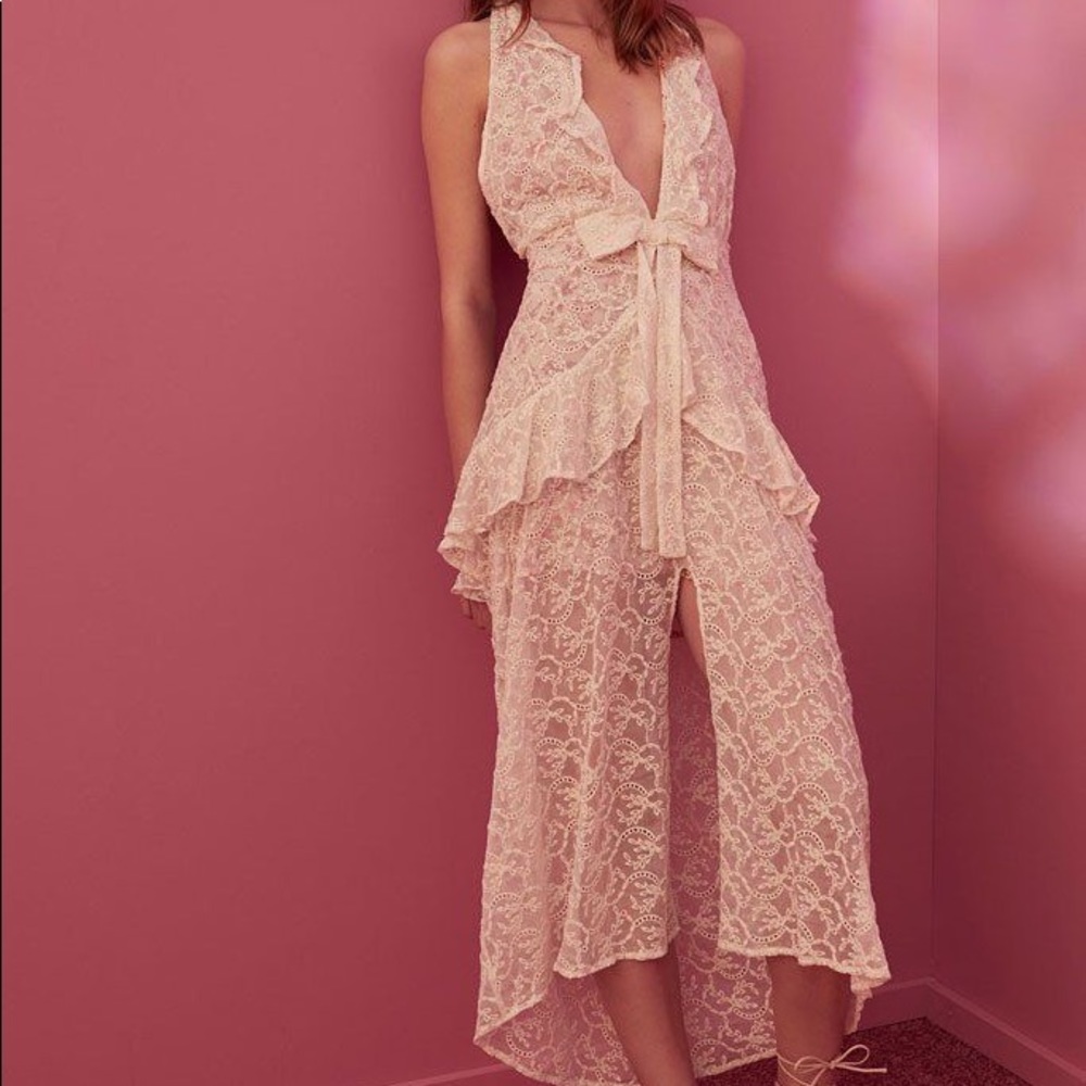 For Love & Lemons sweet disposition maxi dress